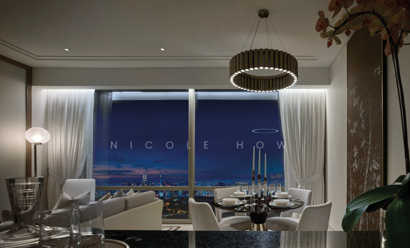 Service Residence for Sale at Pavilion Damansara Heights, Windsor Suites - Nicole How - Living Room - PropertyGuru.com.my