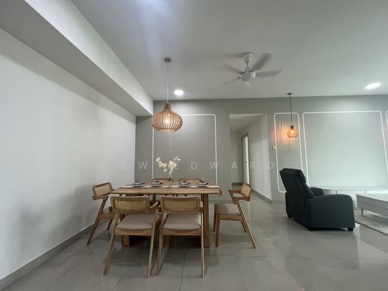 Service Residence for Rent at Solaris Dutamas - Low Edward - Dining Room - PropertyGuru.com.my