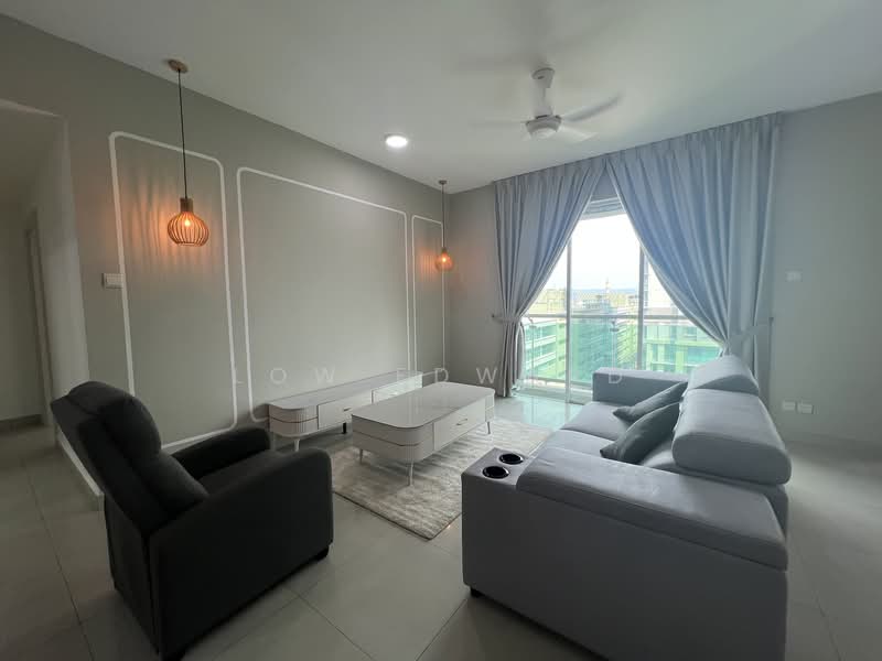 Service Residence for Rent at Solaris Dutamas - Low Edward - Living Room - PropertyGuru.com.my