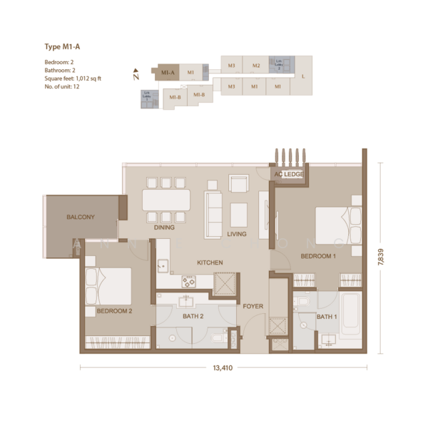 Service Residence for Sale at One Eleven Menerung - Annie Chong - PropertyGuru.com.my