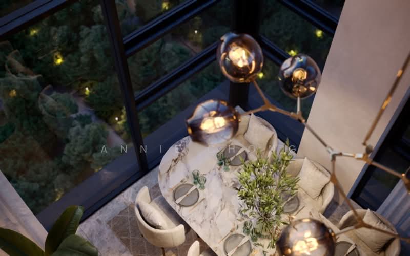 Service Residence for Sale at One Eleven Menerung - Annie Chong - Dining Room - PropertyGuru.com.my