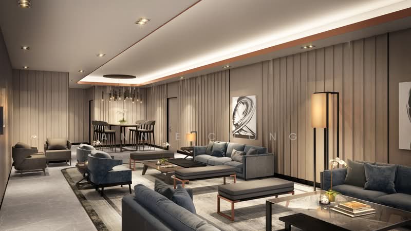 Service Residence for Sale at One Eleven Menerung - Annie Chong - Living Room - PropertyGuru.com.my