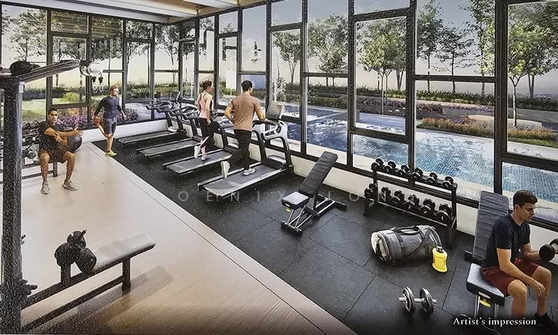 Condominium for Sale at Kota Kemuning Hills - Phoenix Jong - Gym - PropertyGuru.com.my