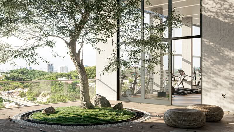 Servis Apartment untuk Dijual di Residensi Menerung 111 - Annie Chong - Gym - PropertyGuru.com.my