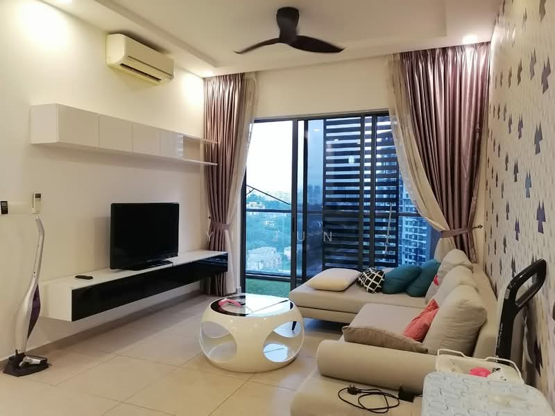 Service Residence for Rent at Petalz Residences - Yi Jun - Living Room - PropertyGuru.com.my
