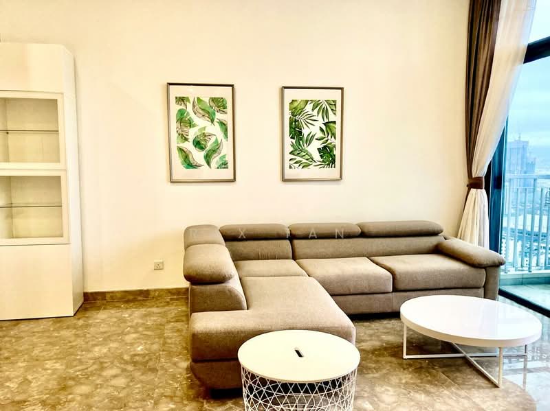 Service Residence for Rent at Laman Ceylon - Rex Tan - Living Room - PropertyGuru.com.my