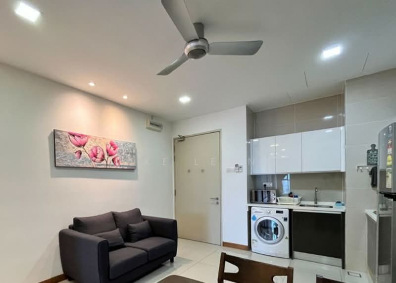 Service Residence for Rent at KL Gateway Residences - Mike Leong - Living Room - PropertyGuru.com.my
