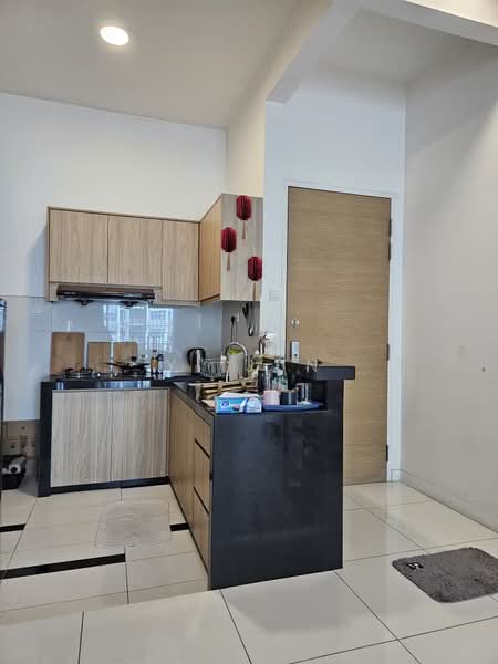 Service Residence for Rent at Skypod Residence - Yi Jun - Kitchen - PropertyGuru.com.my