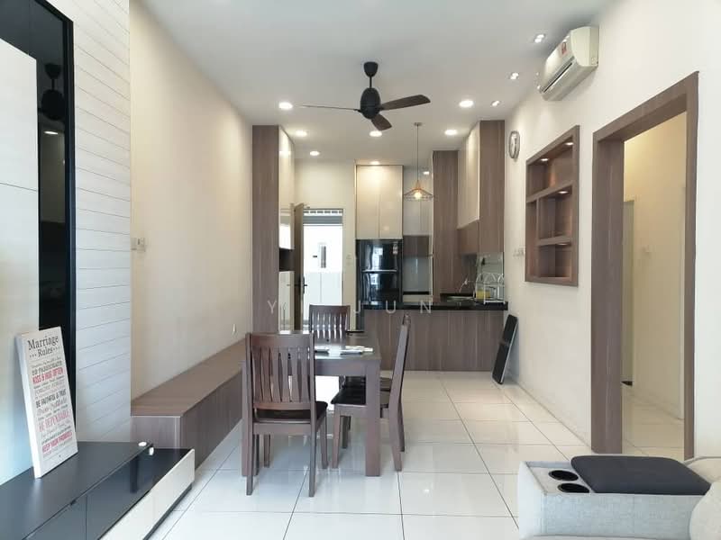Service Residence for Rent at Skypod Residence - Yi Jun - Living Room - PropertyGuru.com.my