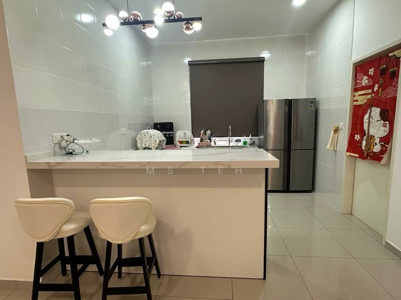 Corner Lot Full Furnished Extend Wet Kitchen Avenham Ecco Grandeur Puncak Alam Gated Guarded untuk Untuk Disewa - RM 3,600 /bulan, Apr 2026 - Kitchen - PropertyGuru.com.my