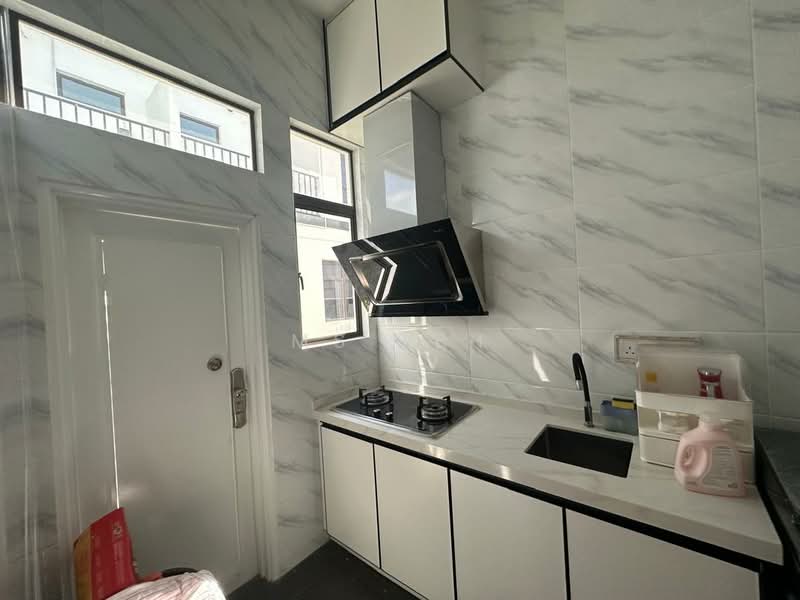 Corner Lot Full Furnished Extend Wet Kitchen Avenham Ecco Grandeur Puncak Alam Gated Guarded untuk Untuk Disewa - RM 3,600 /bulan, Apr 2026 - Kitchen - PropertyGuru.com.my