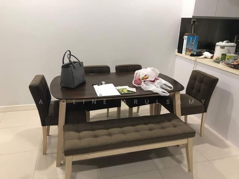 Service Residence for Sale at Camellia Serviced Suites - Caroline Arulsamy - Dining Room - PropertyGuru.com.my