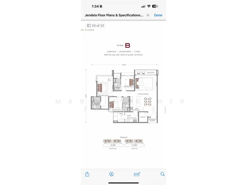 Service Residence for Sale at Jendela Residences - Mark Aurther Francis - PropertyGuru.com.my