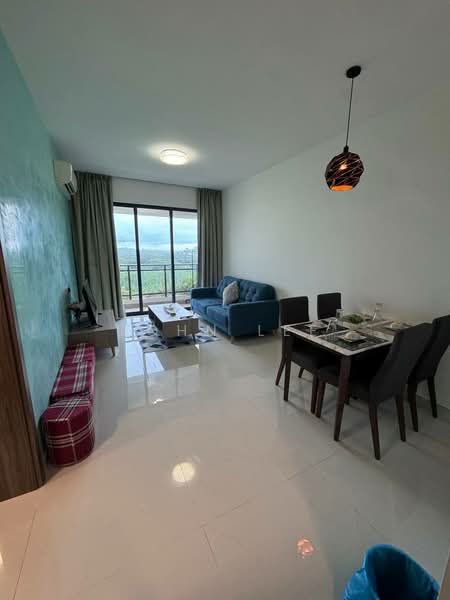 Kondominium untuk Disewa di Ataraxia Park @ Forest City - John Lee - Living Room - PropertyGuru.com.my
