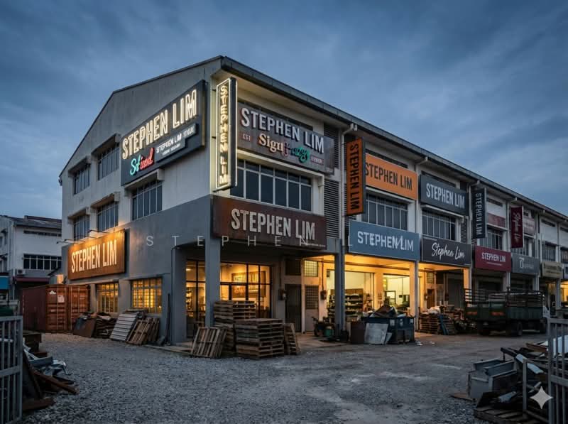 Terrace Factory for Sale in Taman Sri Ehsan (Kepong) - Stephen Lim - Exterior - PropertyGuru.com.my