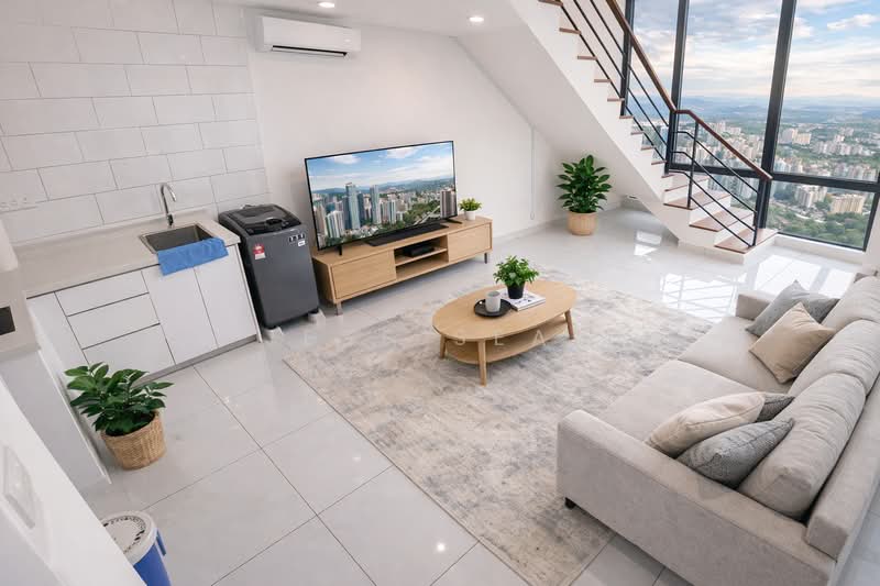 Service Residence for Sale at Arte Mont Kiara - Jess Seah - Living Room - PropertyGuru.com.my