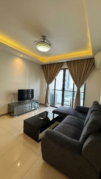 Service Residence for Sale at R&F Princess Cove Phase 1 - Cheryl Tey - Living Room - PropertyGuru.com.my
