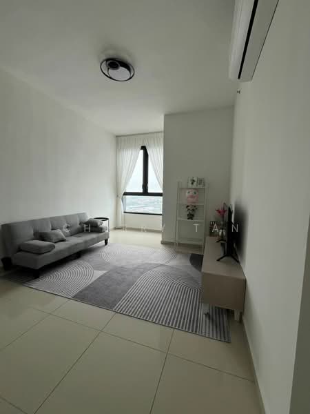 Service Residence for Rent at BeCentral @ i-City - Cherry Tan - Living Room - PropertyGuru.com.my