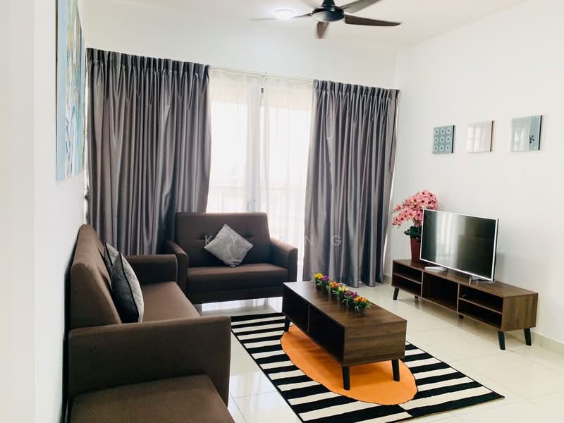 Service Residence for Rent at Setia City Residences - KY Ang - Living Room - PropertyGuru.com.my