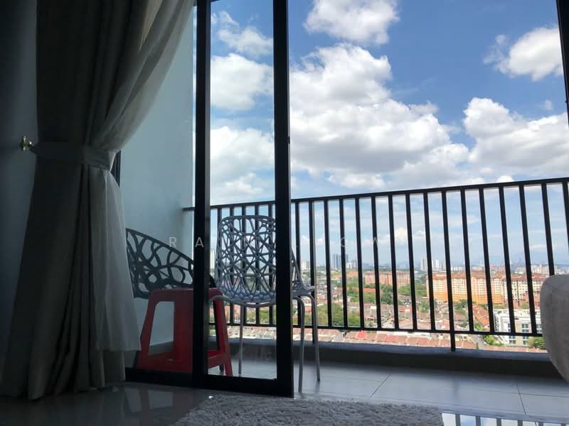 Service Residence for Sale at Sk One Residence - Rain Leow - Balcony - PropertyGuru.com.my