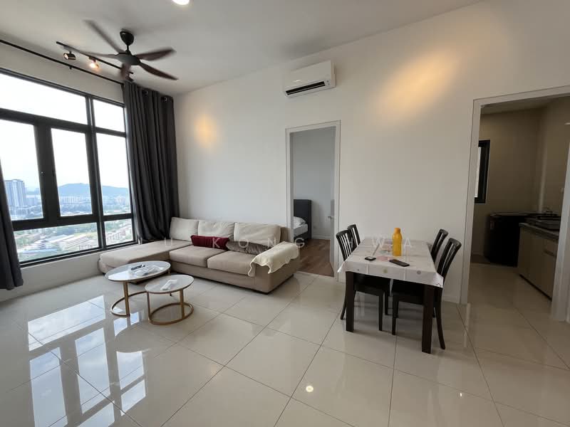 Condominium for Rent at The Maple Residences - Lu Kong Hwa - Living Room - PropertyGuru.com.my