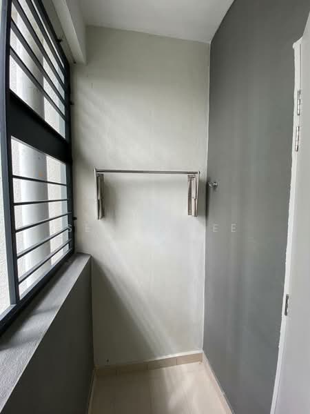 Service Residence for Rent at AraTre' Residences - Serena Lee - Balcony - PropertyGuru.com.my