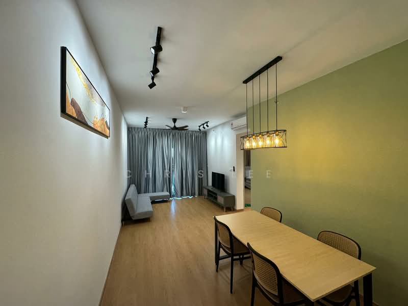 Maya Bay Residences @ Gamuda Cove untuk Untuk Disewa - RM 1,650 /bulan, Mac 2026 - Living Room - PropertyGuru.com.my