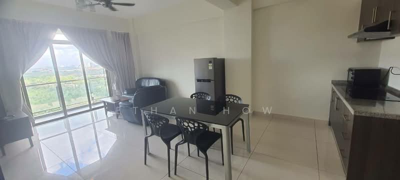Service Residence for Rent at D'Inspire Residence (Inspira Bestari) - Ethan How - Living Room - PropertyGuru.com.my