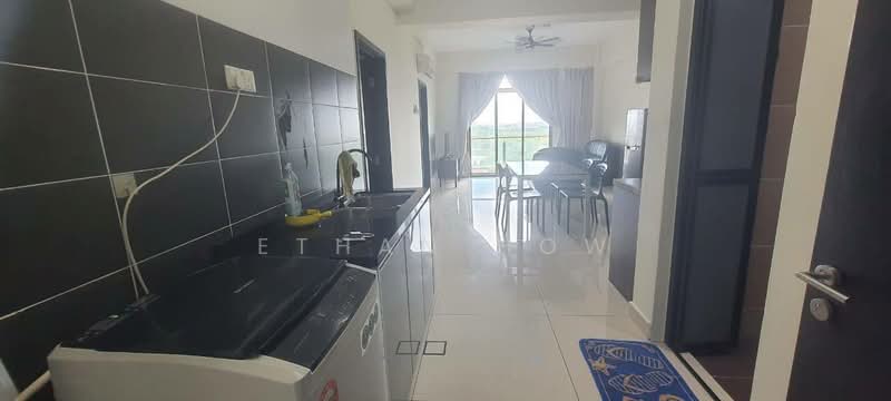 Service Residence for Rent at D'Inspire Residence (Inspira Bestari) - Ethan How - Kitchen - PropertyGuru.com.my