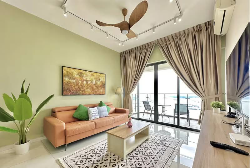 Condominium for Rent at Bay Laurel @ Country Garden Danga Bay - Tok CJ - Living Room - PropertyGuru.com.my