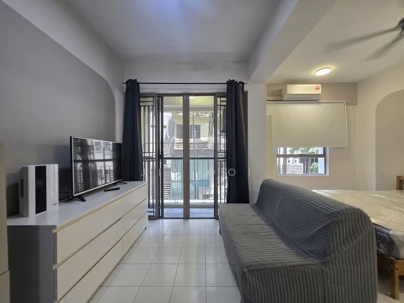 Service Residence for Sale at Ritze Perdana 1 - Jin Ooi - Living Room - PropertyGuru.com.my