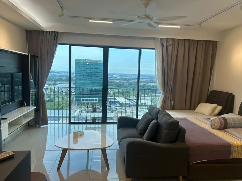 Service Residence for Rent at Trefoil - Chelsey Loh - Living Room - PropertyGuru.com.my