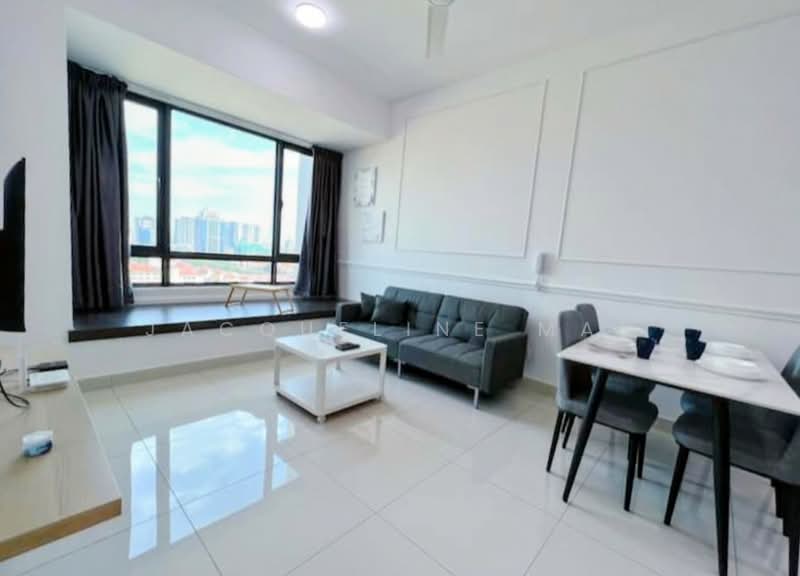 Service Residence for Sale at Greenfield Residence - Jacqueline Mar - Living Room - PropertyGuru.com.my