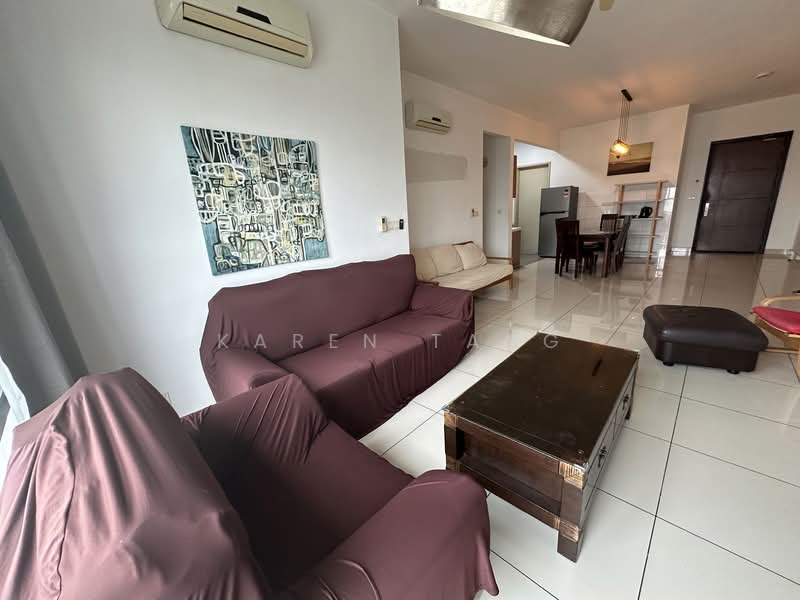 Condominium for Rent at KM1 West - Karen Tang - Living Room - PropertyGuru.com.my