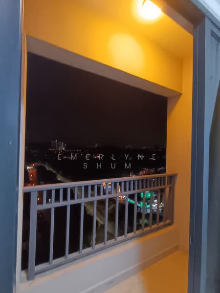 Service Residence for Rent at Equine Residence - Emerlyne Shum - Balcony - PropertyGuru.com.my