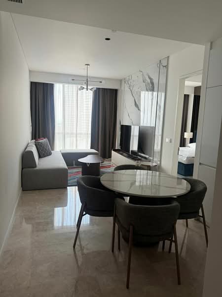 Jewel by Oxley KLCC untuk Untuk Disewa - RM 11,000 /bulan, Mac 2026 - Living Room - PropertyGuru.com.my