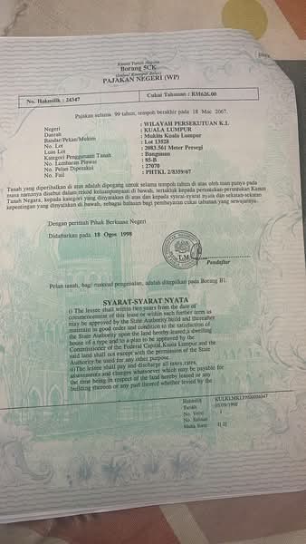 Residential Land for Sale in Kuala Lumpur (Kuala Lumpur) - Kin CK - PropertyGuru.com.my