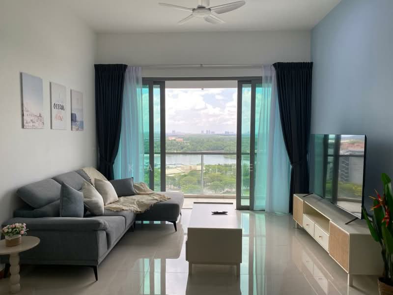 Service Residence for Rent at Southern Marina Residences - Kate Tee - Living Room - PropertyGuru.com.my