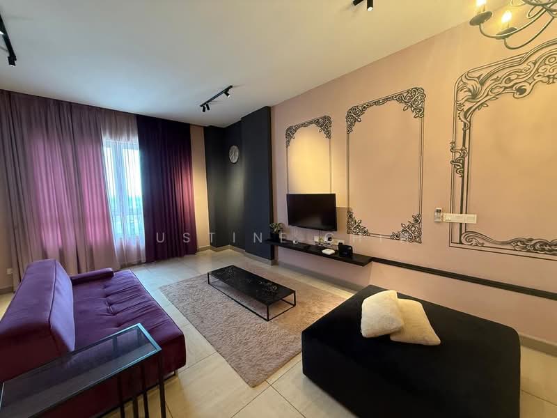 Service Residence for Rent at The Octagon - Justine Chin - Living Room - PropertyGuru.com.my