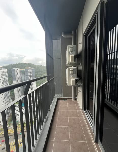 Service Residence for Rent at D'Quince Residences - Abby Lim - Balcony - PropertyGuru.com.my