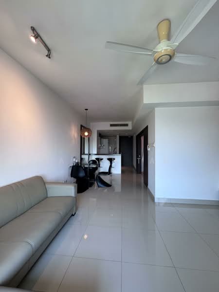 Service Residence for Sale at Solaris Dutamas - Calven Tan - Living Room - PropertyGuru.com.my