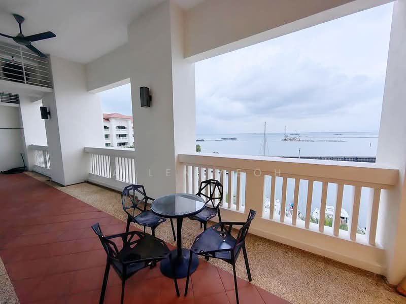 Service Residence for Sale at Straits Quay (The Suites at Waterside) - Allen Yeoh - Balcony - PropertyGuru.com.my