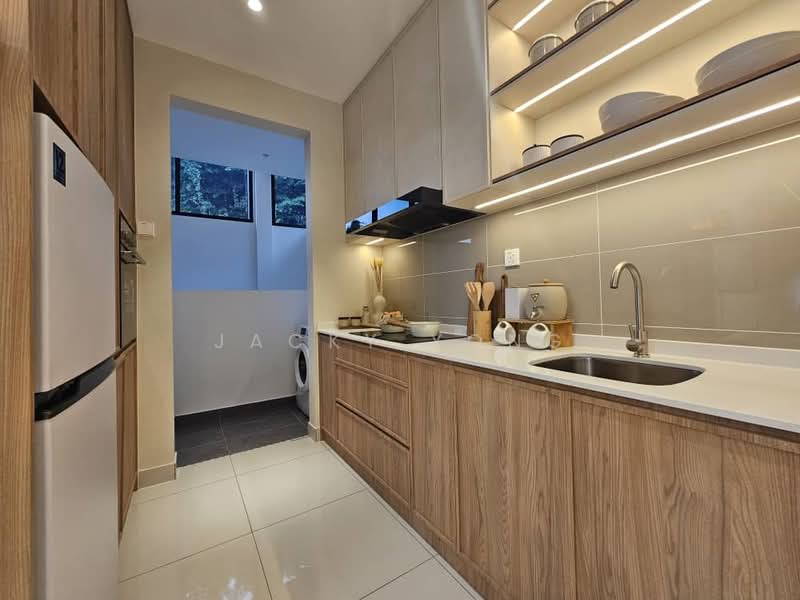 Service Residence for Sale at Gen Starz - Jacky Yong - Kitchen - PropertyGuru.com.my