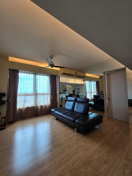 Service Residence for Sale at i-Zen @ Kiara 1 - James Wong - Living Room - PropertyGuru.com.my