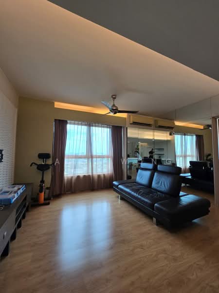 Service Residence for Sale at i-Zen @ Kiara 1 - James Wong - Living Room - PropertyGuru.com.my
