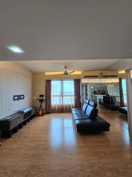 Service Residence for Sale at i-Zen @ Kiara 1 - James Wong - Living Room - PropertyGuru.com.my