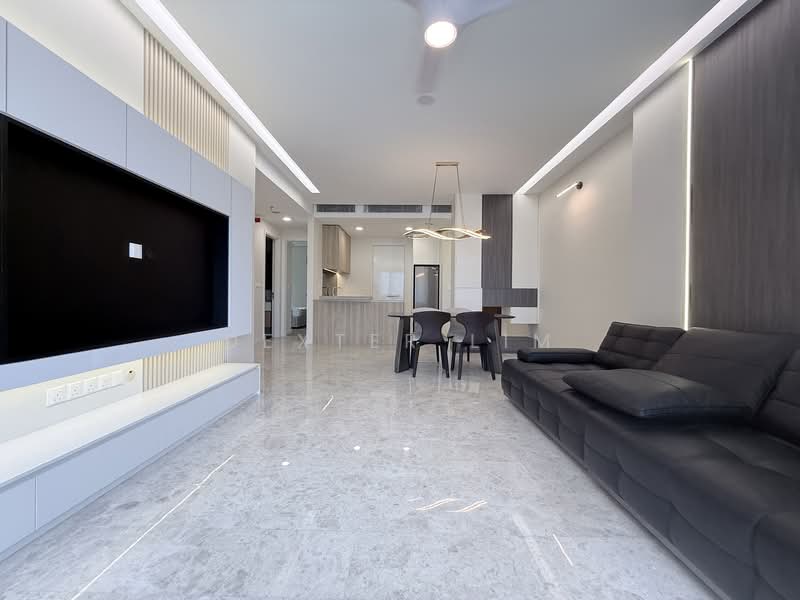 Service Residence for Rent at TRX Residences - Dexter Lim - Living Room - PropertyGuru.com.my