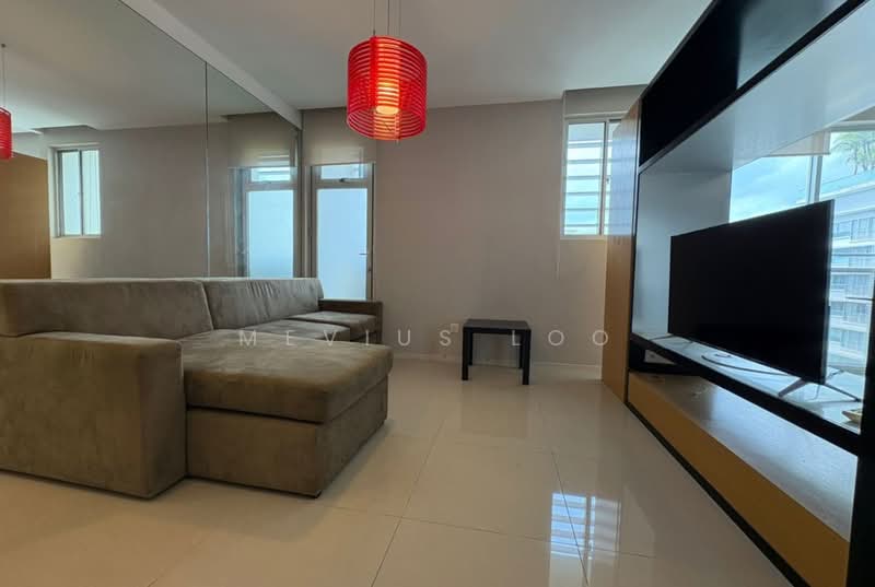 Service Residence for Sale at Verve Suites - CCS Shan - Living Room - PropertyGuru.com.my
