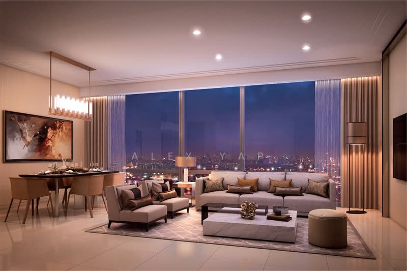 Service Residence for Sale at Pavilion Damansara Heights - Alex Yap - Living Room - PropertyGuru.com.my