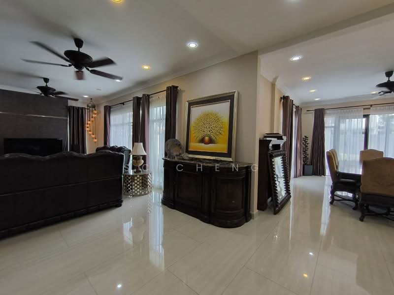 Cluster House for Sale in Skudai (Johor) - SC Cheng - Living Room - PropertyGuru.com.my